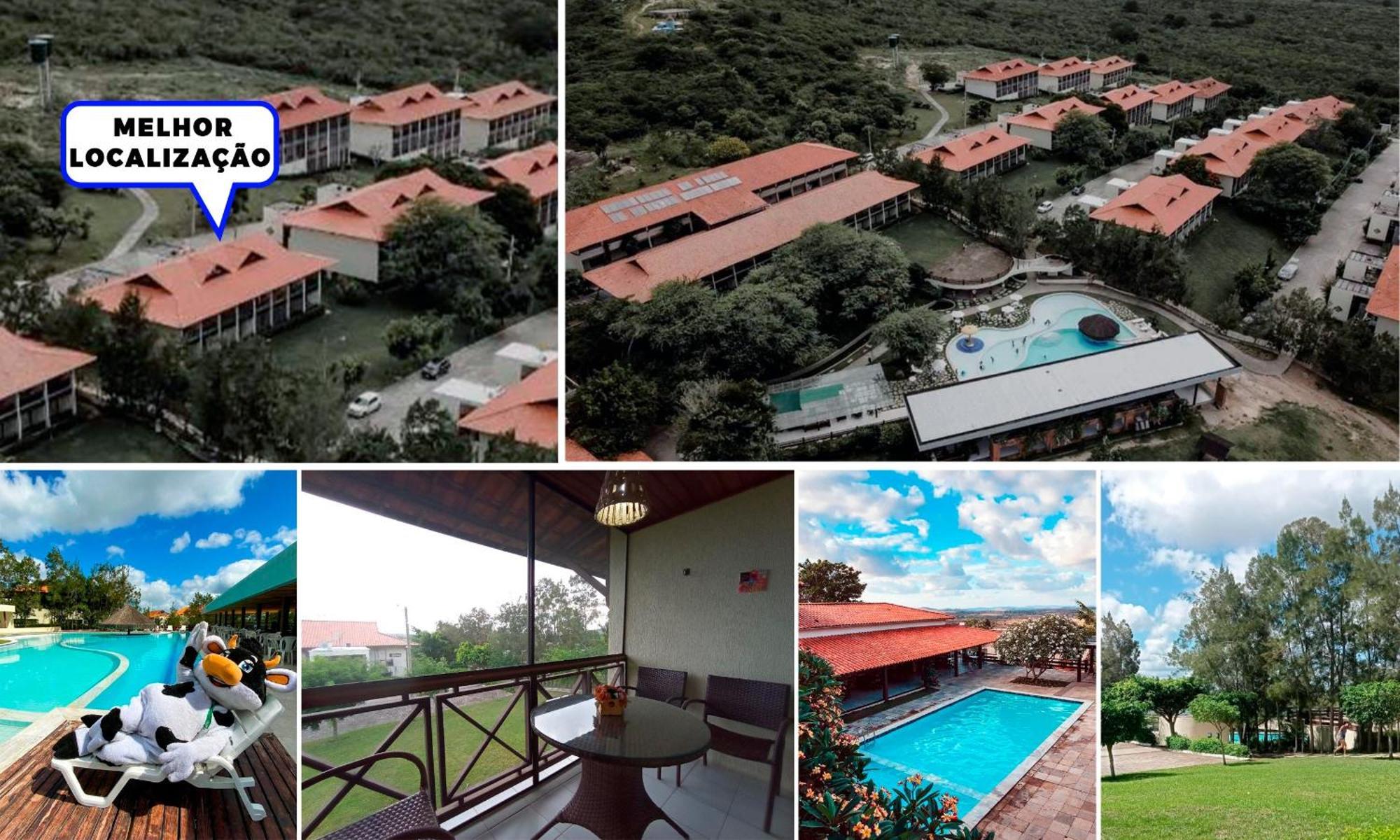 Flat No Hotel Fazenda Monte Castelo Gravata Condominio Extérieur photo